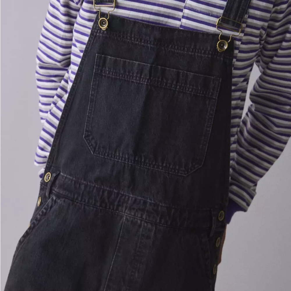 BDG Dark Denim Overalls
